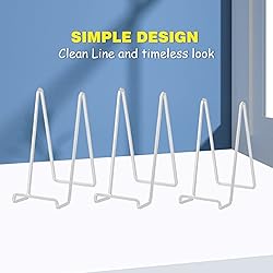 Plate Holder Easel Display Stand - 8 inch Metal
