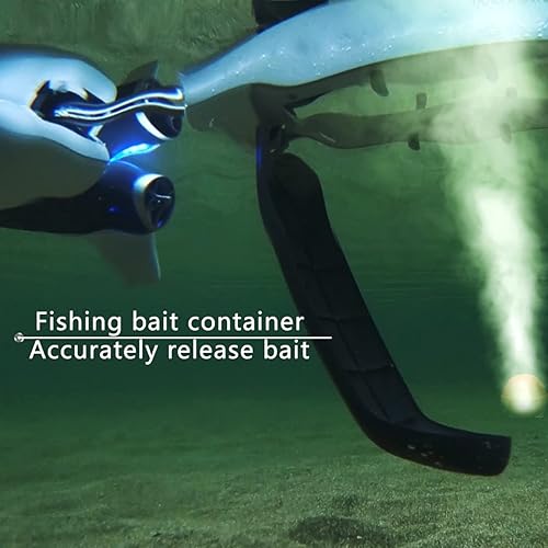 PowerVision PowerDolphin Wizard Underwater Drone with 4K Camera, Remote  Fishing, Auto-Flip Return-Home, Path