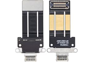 LEHANG Charging Port USB Charger Dock Connector Board Ribbon Flex Cable Module Replacement Compatible with iPad Pro 12.9 5th Gen (2021) / 12.9 6th Gen (2022) (Grey)