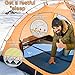 Camping Pad Premium Inflatable Sleeping Mat Comfy Insulation Sleep Foam Easy to Use Great for Man Women Outdoor Hiking Backpacking by WildWood
