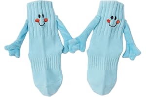 Honganda Funny Kids Baby Girl Boy Holding Hands Socks, Silly Socks Smile Crazy Socks Novelty Gift for Toddlers 1-9Years