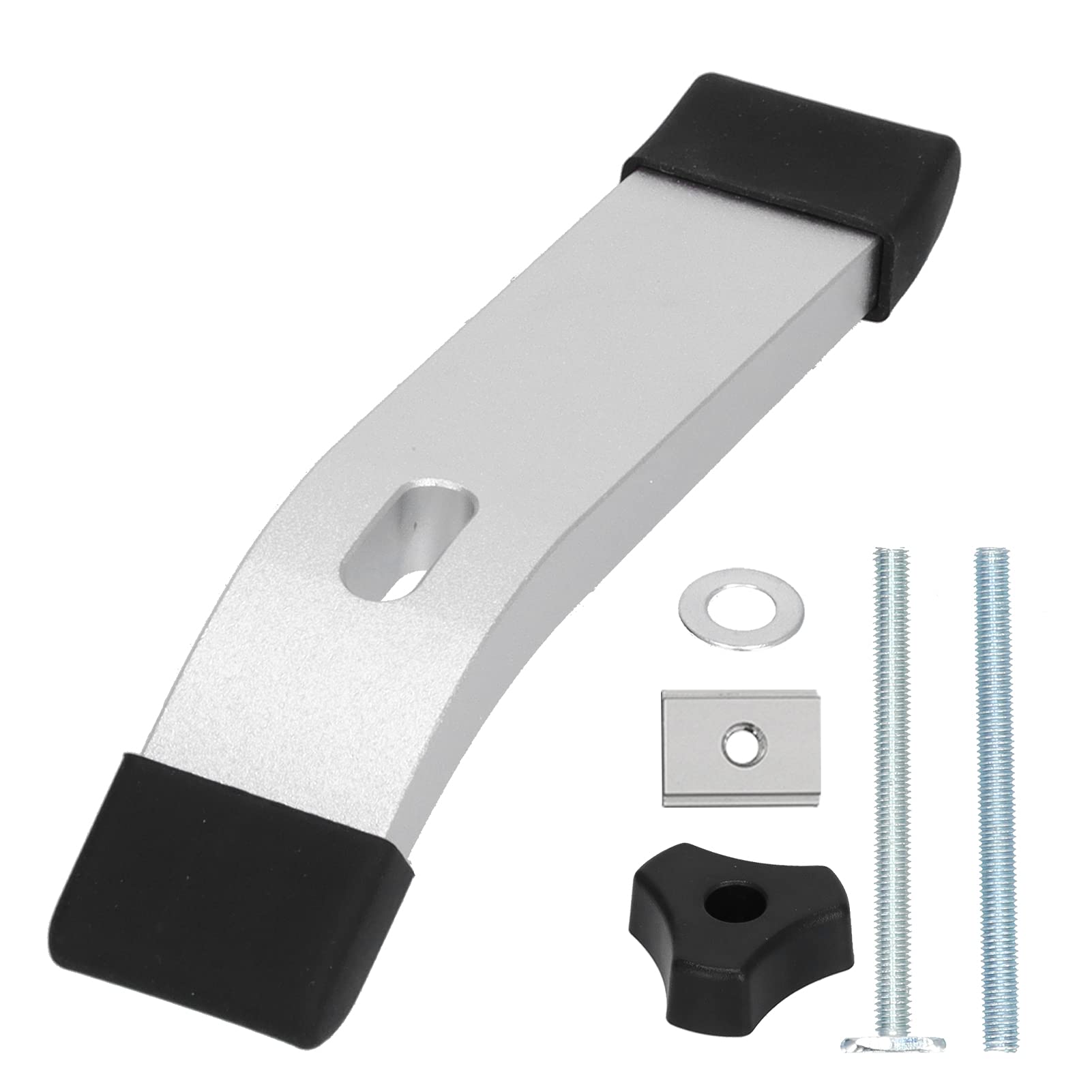 TICFOX TTrack Metal M8 Thread Clamping Device Tool Set for Woodworking (White)