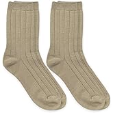 Jefferies Socks Boy's Rayon Derived From Bamboo School Uniform Ribbed Crew Socks 2 Pair Pack