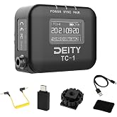 Deity TC-1 Wireless Timecode Box&ndash;0.5ppm Accuracy,Bluetooth 5.0&amp;2.4G Radio | APP Control,250ft Range,28-Hour Battery, for Multi-Camera Film,Broadcast,Documentary &amp; Live Production