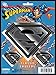 Chroma Graphics 3016 Classic Emblemz 3 Piece Superman Decal, Regular, Blue, Chrome, Red