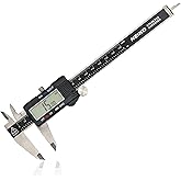 NEIKO 01407A Electronic Digital Caliper Measuring Tool, 0-6 Inches Stainless Steel Construction with Large LCD Screen Quick Change Button for Inch Fraction Millimeter Conversions, Digital Caliper