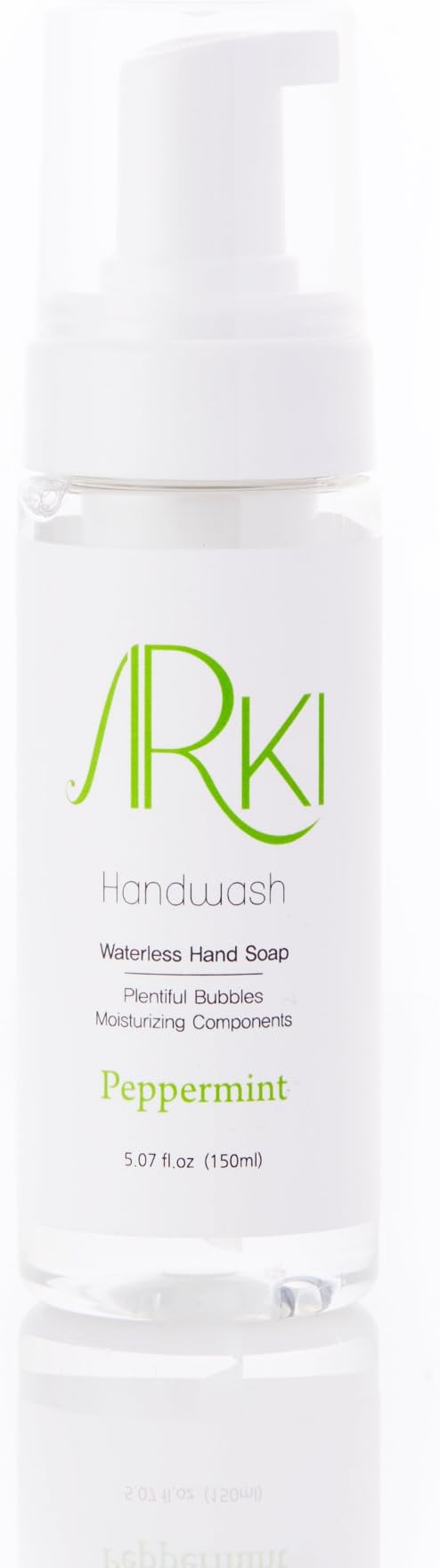 ArKi Premium Foaming Hand Sanitizer with Advanced Moisturizers - Peppermint - 5.07 fl.oz - 150ml