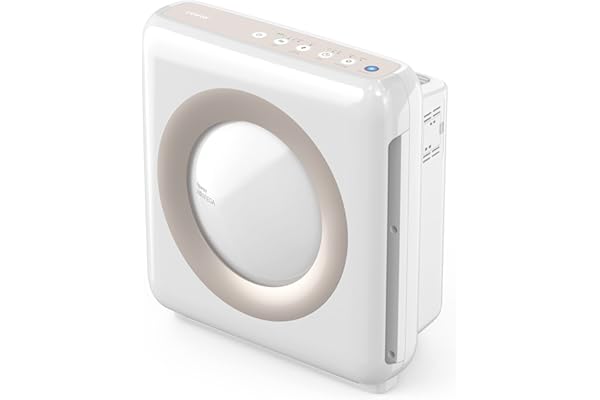 Coway Airmega AP-1512HH(W) True HEPA Purifier with Air Quality Monitoring, Auto, Timer, Filter Indicator, and Eco Mode, 16.8 