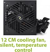 Tecnoware ATX Hyper Stream Bronze 500W PSU PC Power Supply Silent 4.7in Fan view 6