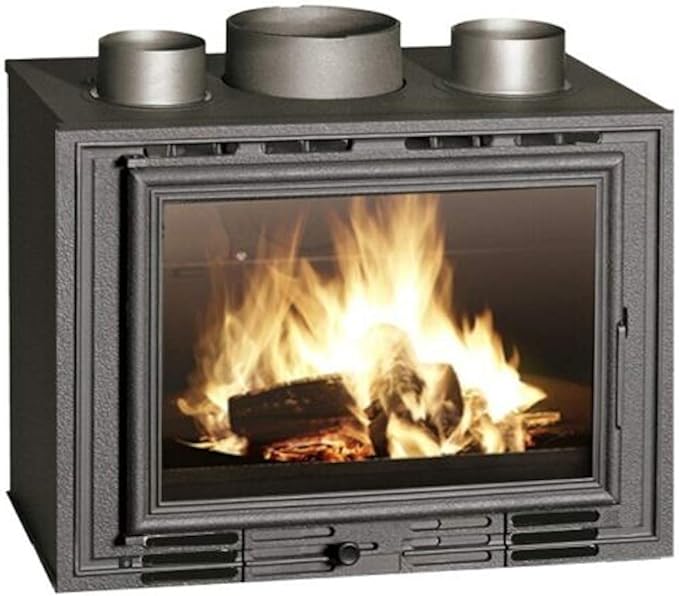 Insert cheminée ventilé A1V Amazon.fr Cuisine & Maison