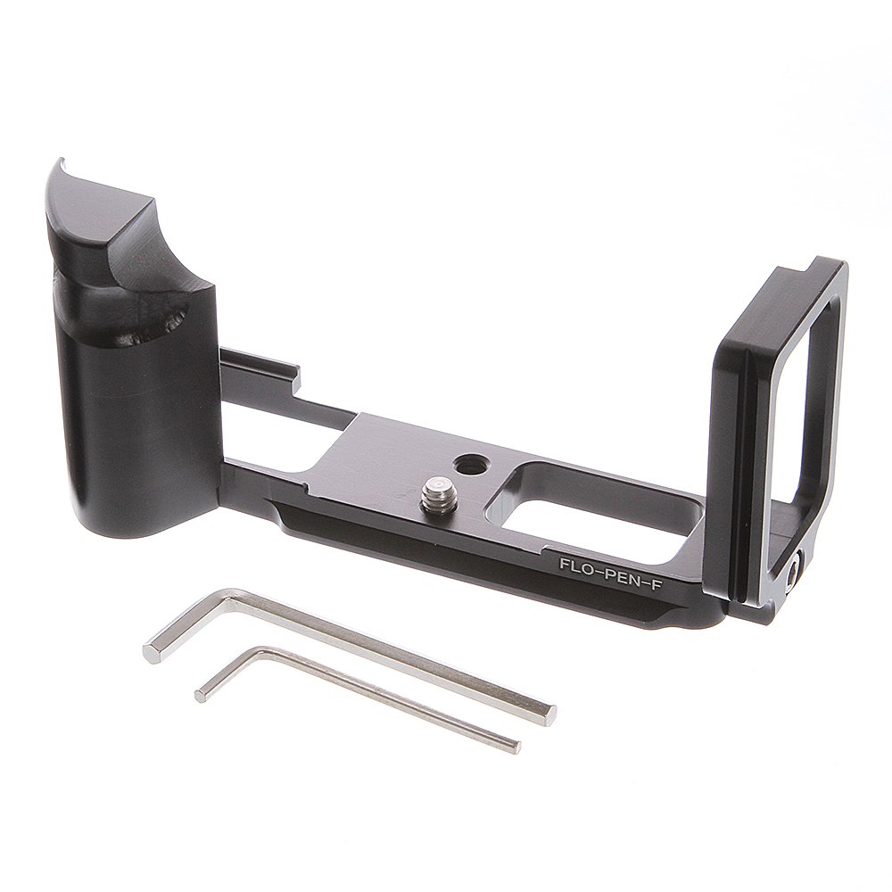 Quick Release Vertical L Bracket Plate Hand grip for Olympus PEN-F Camera Body Fits Arca-Swiss Standard