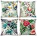CoolDream Home Decor Sofa Cotton Linen Pelicans Throw Pillow Cover