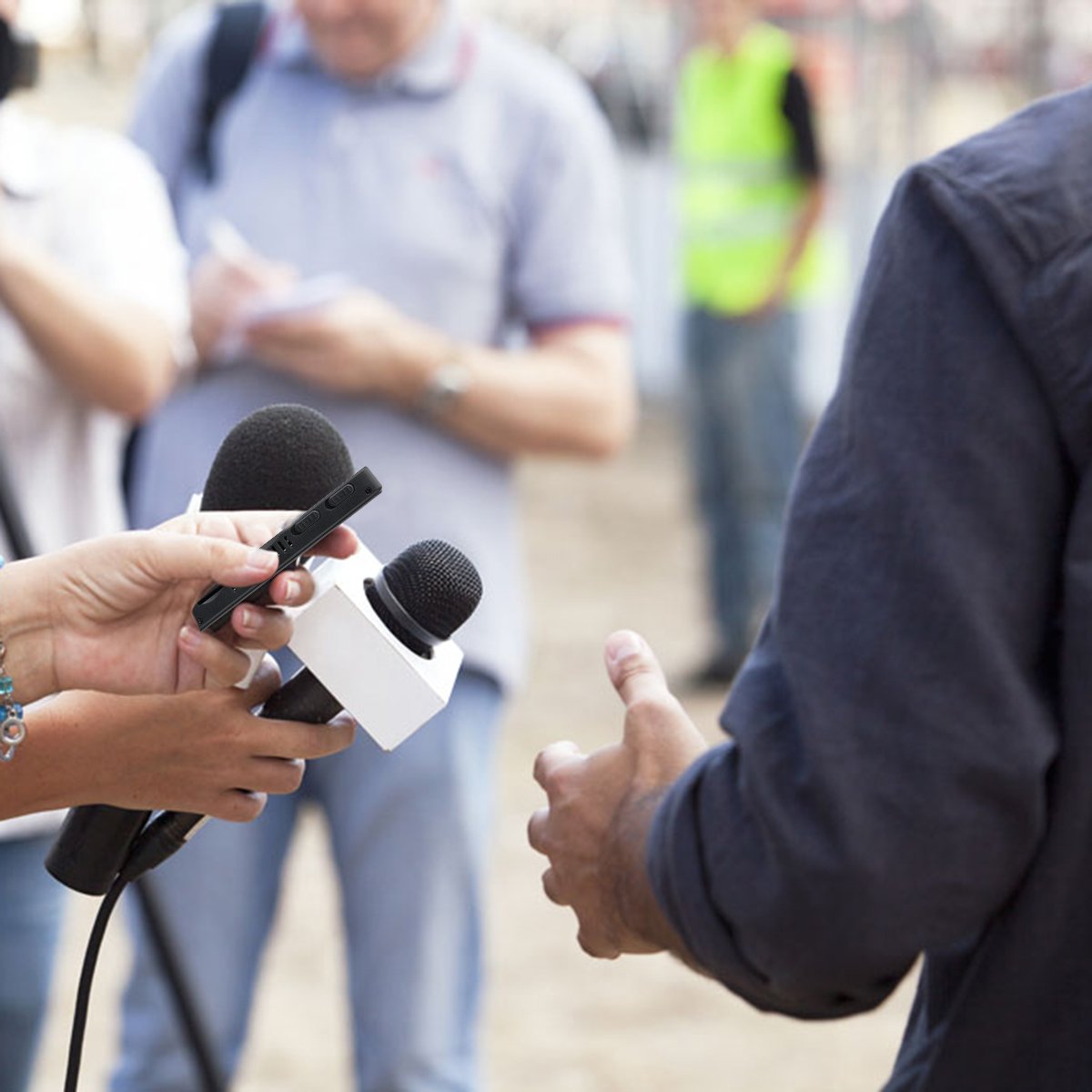 Voice Recorder, FLOUREON Rechargeable Audio/Video Recorder Portable Dictaphone Recording for Lecture/Interviews/Class/Meetings with USB Port for PC/Laptop, 1080P Mini Camera with Night Vision/Motion Detection