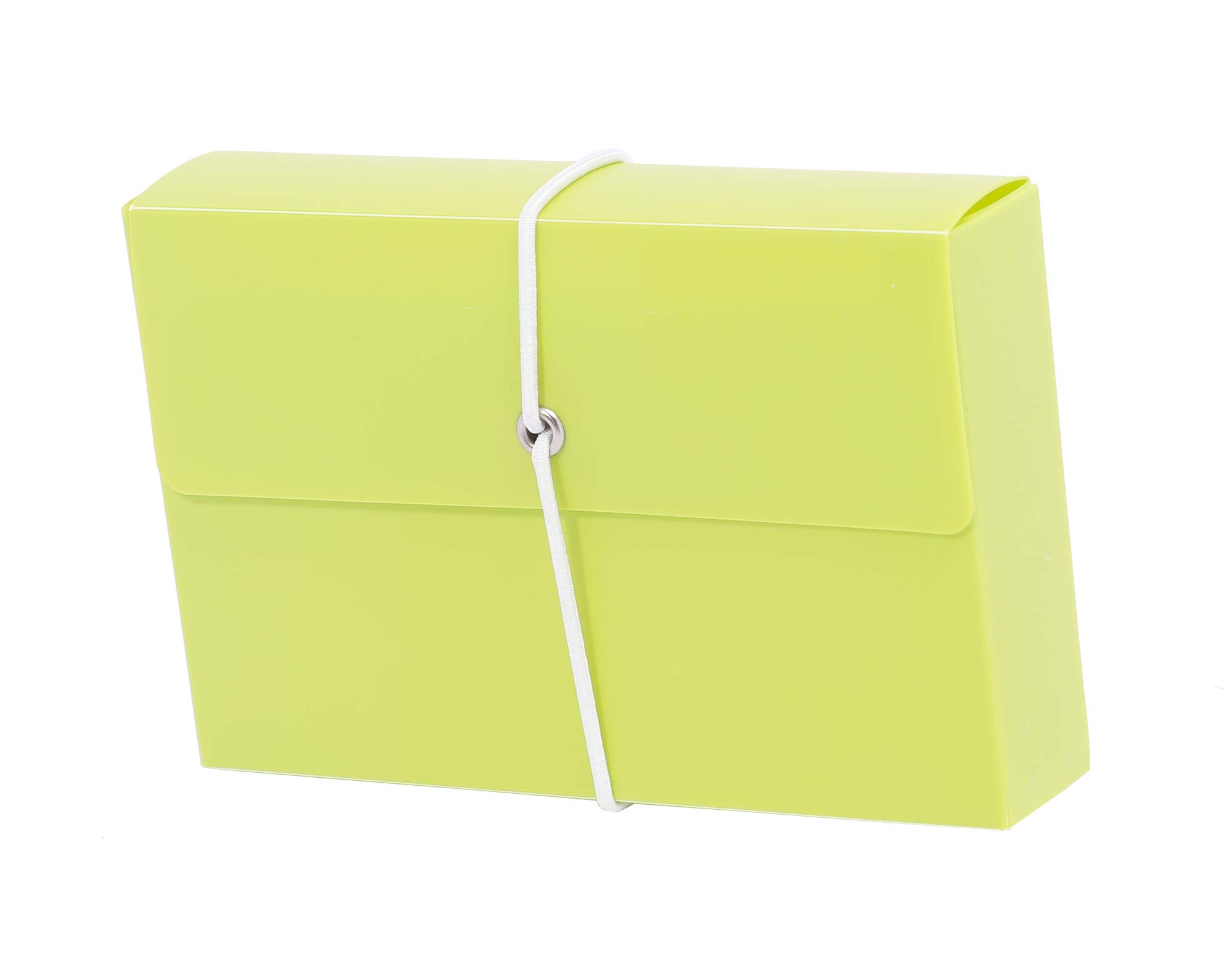 Metzger & Mendle 66030331 Index File Box, Lime Green