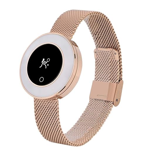 Eboxer Microwear X6 Frauen Frauen Pulsmesser IP68 Wasserdichte BT Bluetooth Smart Armband Herzfrequenzmesser Schrittzähler Ar