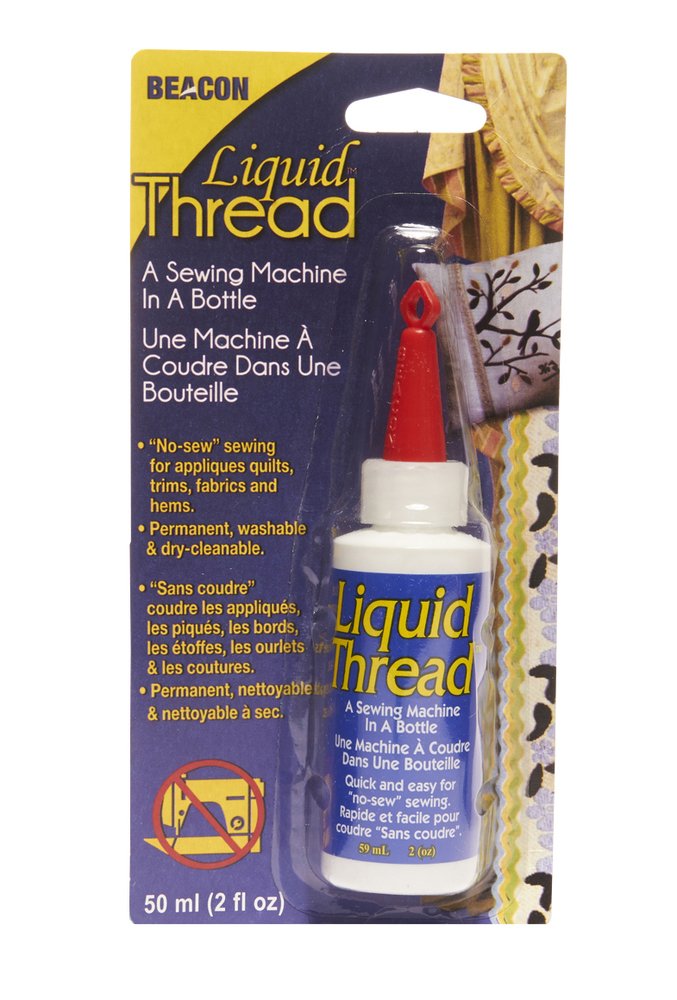 Liquid Thread 59 ml Medium Dries Bottle, Blue/ Clear