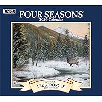 Lang Companies, Four Seasons 2026 Wall Calendar by Lee Stroncek, 13.4'' X 12'', 12-Month Calendar with Stapled Binding