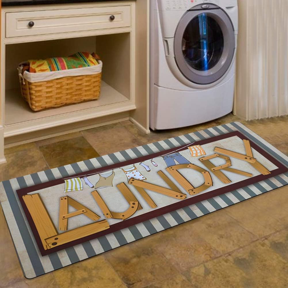 Ottomanson Laundry Mat Runner Rug Multicolor 20 X59 Walmart Com Walmart Com