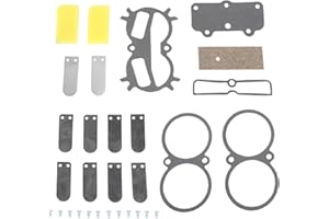 ZASCHMOY 30PCS Overhaul Repair Rebuild Kit with Gasket for Older Sears VT Air Compressor Pumps 2Z499 2Z630 HOKVT12CAH, Fits V