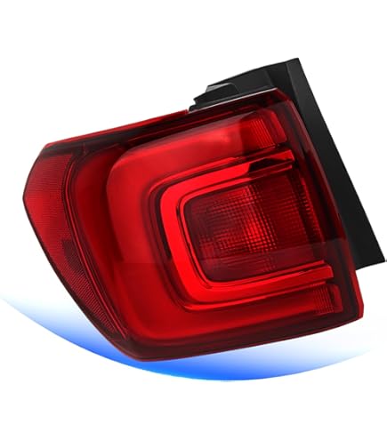 LED Tail Light Assembly – Right Passenger Side For 2020-2023 GMC Acadia Denali/SL/SLE/SLT (Fits Chrome Bezel Models)