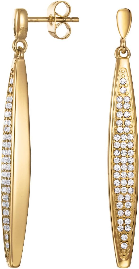 Esprit Steel Exclusive Gold Women Drop Earrings-ESER13028B000