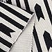 Seavish Cotton Printed Rug, Decorative Nordic with Tassels Geometric Kilim Rug Hand Woven Rag Rug Entryway Thin Throw Rug 2x3 for Living Room Laundry Room Dorm