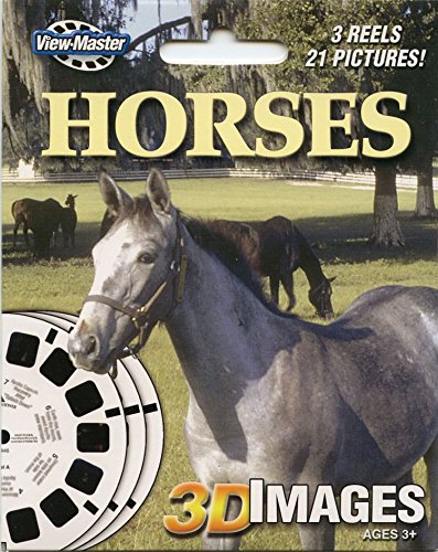ViewMaster 3 Reel Set HORSES - 21 3D Picture