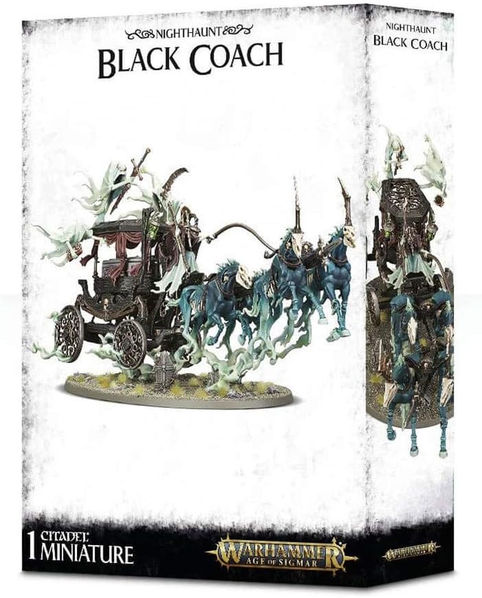 Games Workshop Warhammer AoS - Nighthaunt Black Coach, 22.5 cm x 5.5 cm x 30 cm - Image 5