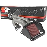 K&amp;N Cold Air Intake System: High-Flow Air Filter, Increase Performance &amp; Towing: Compatible with 2015-2026 FORD Expedition, F150, F150 Raptor, 77-2617KC