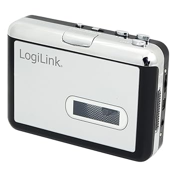 LogiLink UA0156 USB Kassetten Digital Konverter und Player (3,5mm Klinkenstecker)