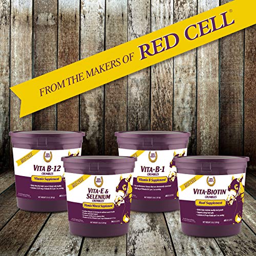 Horse Health Vita Biotin Crumbles horse hoof Supplement, Helps maintain