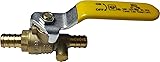 2 Pieces XFITTING 1/2'' Pex Ball Valve with