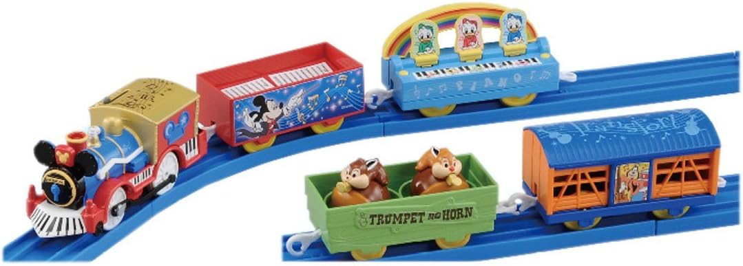 Amazon プラレール ディズニードリーム レールウェイ ミッキーマウス フレンズ ミュージカルパレード 貨車セット 車両 ホビー