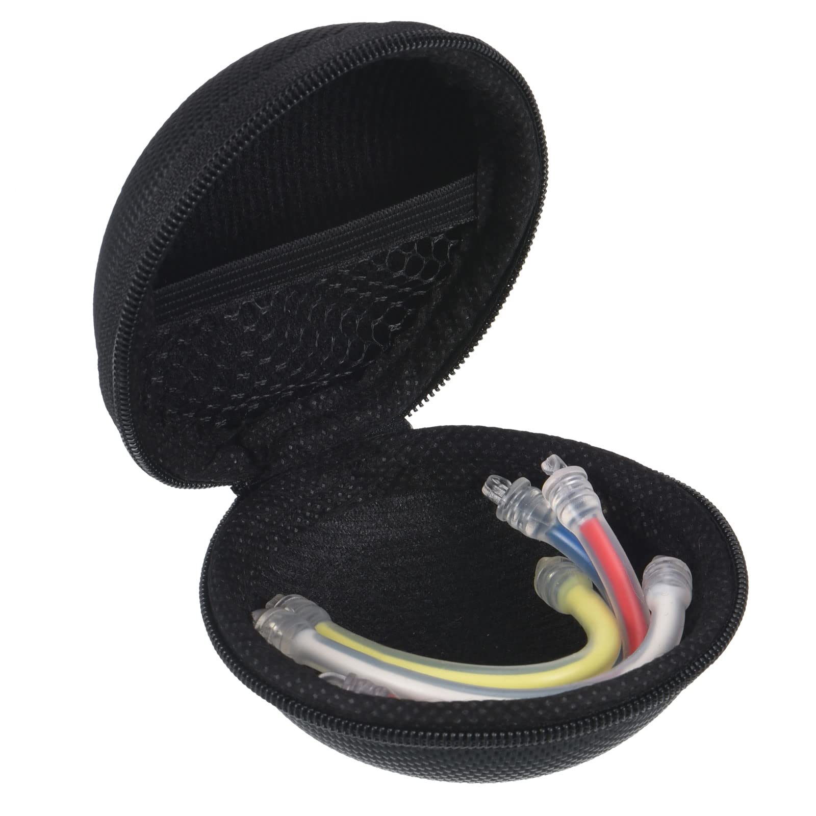 PATIKIL Tennis Vibration Dampener in Black Gift Case, 4 Pack Shock Absorber for Your Tennis Racket and Strings, Yellow, Red, Blue, White