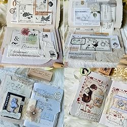 Diuhofart Textured Handmade Paper Sheets for