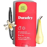 Duradry Clinical Sweat Control Stick &ndash; Sweat &amp; Odor Control, Clear Sky | Made with 90% naturally derived ingredients. Glides on smoothly. Dependable all-day protection. Crisp Pear + Vanilla