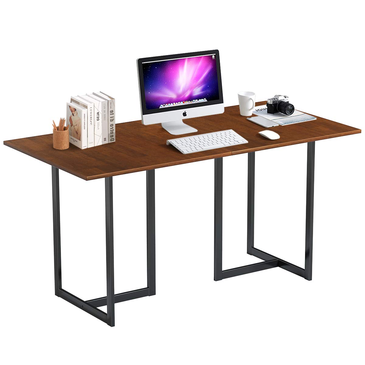 Buy Tangkula 60 Inch Computer Desk, Large Writing Table, Modern Versatile Writing Desk with