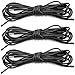 DailyShoes Round Waxed Shoelaces Ox Flat Dress Canvas Sneaker Shoe Laces (27