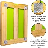 Winged Sirius 8 in 1 Bamboo Chopping Board Set with 7 Colour Mats view 4