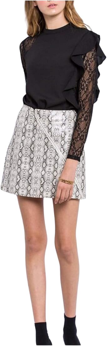snakeskin skirt amazon
