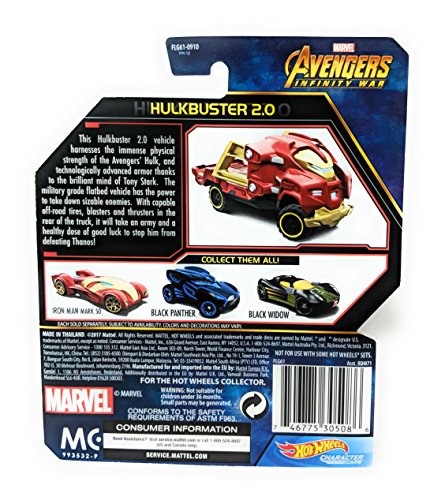 hot wheels hulkbuster 2.0