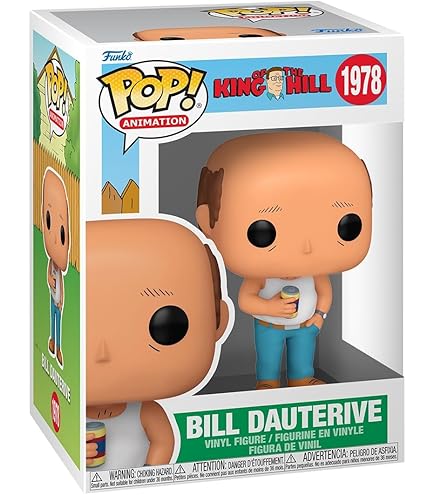 Funko Pop! King Of The Hill - Dale Gribble E Hank Hill (2 Pezzi) - Figure In Vinile Da Collezione Alte 10,9 Cm