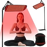 135 Red Light Therapy for Face and Body, Multifunction Red Light Therapy with Stand, Dual Different LEDs(660nm& 850nm) Light with Belt and Stand