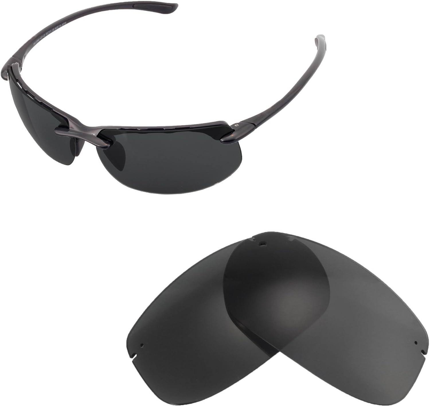 Walleva Replacement Lenses for Maui Jim Banyans Sunglasses Multiple