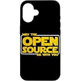 Opensource Linux Programmer Coding Computer Tech Humor Case for iPhone 16