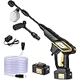 Cordless Power Cleaner 40V Portable PowerWasher with 2pcs Batteries Power Cleaner,Working Pressure 520PSl for RVs Boats or HomeProjects, with Accessories Kit and a Charger Included