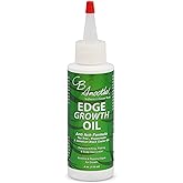 C B SMOOTHE Oil, Natural Hair Growth Serum with Tea Tree, Peppermint, Jamaican Black Castor - 4oz, Non-Greasy, Anti-Itch Scalp Moisturizer, Boosts Circulation &amp; Edge Regrowth, Unisex
