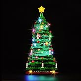 Hilighting Upgraded Led Light Kit Compatible with Lego Christmas Tree Building Set, Lights Decoration Compatible with Lego 40573, Gift Idea for Christmas Tree Lights (Model Not Included)