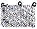 ZIPIT Metallic 3-Ring Pencil Case, Silver