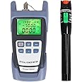 Fiber Optic Cable Tester FC SC & 2.5mm 30mV Visual Fault Locator with Sc,Fc Connector and Shoulder Toolkit